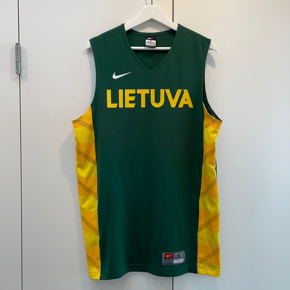 Team Lithuania Basketball Jersey